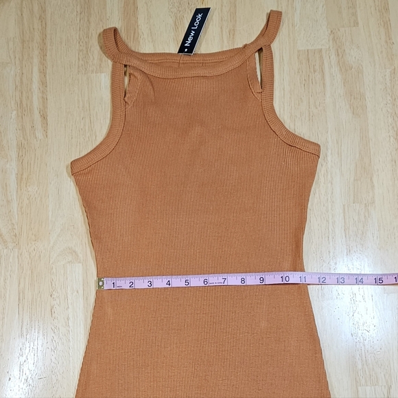 🎉BOGO🎉Rust Ribbed Mini Dress - Picture 6 of 13